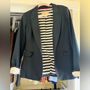 Banana Republic blazer. Size 8. Navy.